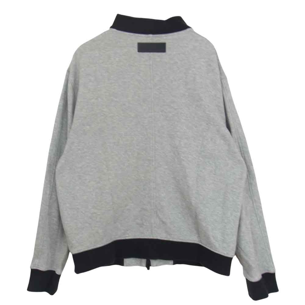 BURBERRY バーバリー E5P67-231-04 GOLF ゴルフ スウェット ジップアップ ブルゾン グレー系 3【中古】