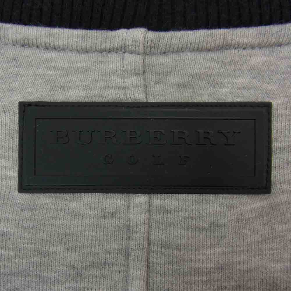 BURBERRY バーバリー E5P67-231-04 GOLF ゴルフ スウェット ジップアップ ブルゾン グレー系 3【中古】