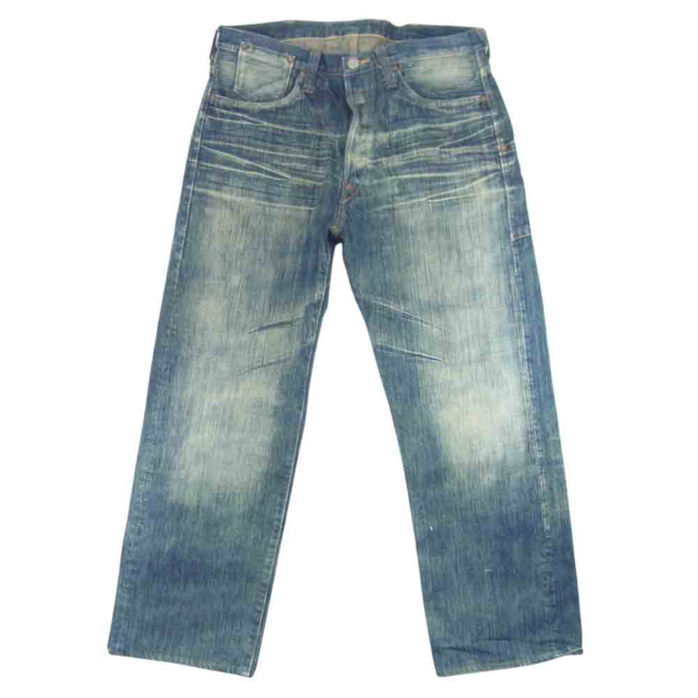SUGAR CANE シュガーケーン 江戸藍 砂糖黍 デニム パンツ インディゴブルー系 34【中古】
