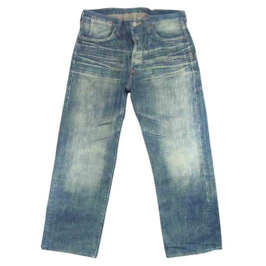 SUGAR CANE シュガーケーン 江戸藍 砂糖黍 デニム パンツ インディゴブルー系 34【中古】