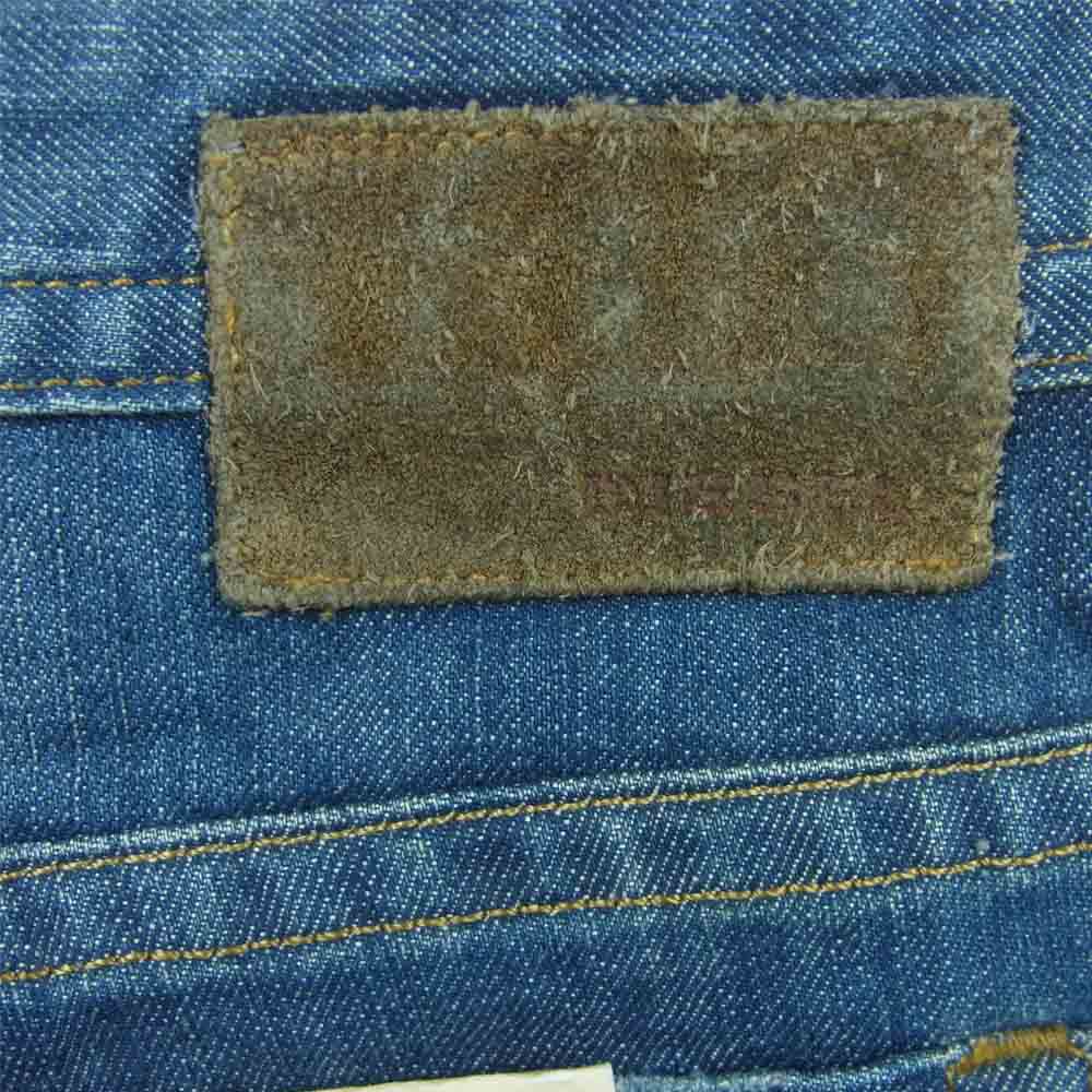 DIESEL ディーゼル THAVAR 008X2 SLIM SKINNY スリム スキニー ダメージ加工 デニム パンツ インディゴブルー系 32【新古品】【未使用】【中古】