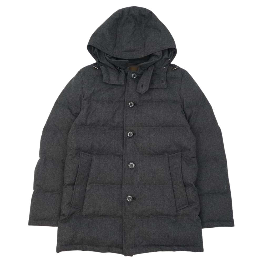 Mackintosh マッキントッシュ 国内正規品 LORO PIANA ロロピアーナ NO.B/C ウール ダウンコート  グレー系 40【美品】【中古】