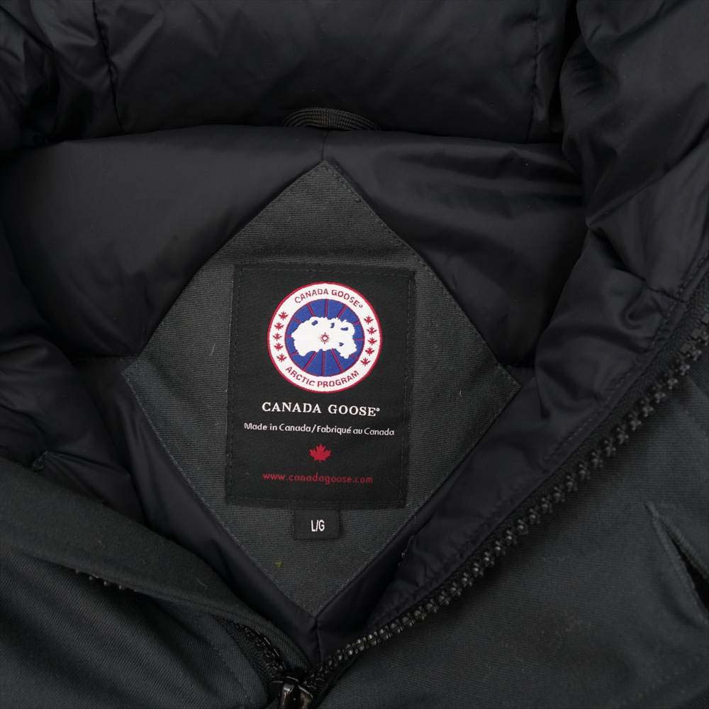 CANADA GOOSE カナダグース 国内正規 EDIFICE別注 3447JM R RED CLIFE WOOL JASPER レッドクリフ ウールジャスパー ダウン ジャケット GRAPHITE L【中古】