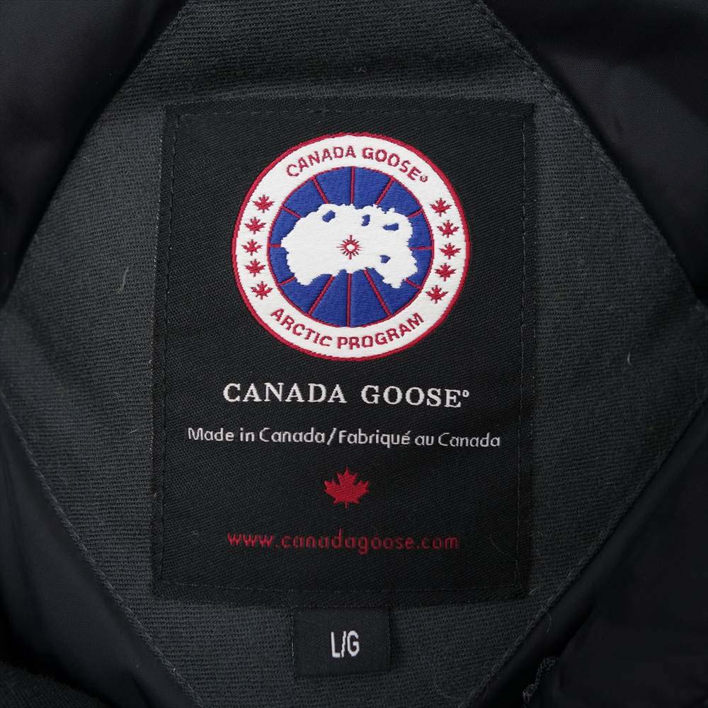 CANADA GOOSE カナダグース 国内正規 EDIFICE別注 3447JM R RED CLIFE WOOL JASPER レッドクリフ ウールジャスパー ダウン ジャケット GRAPHITE L【中古】