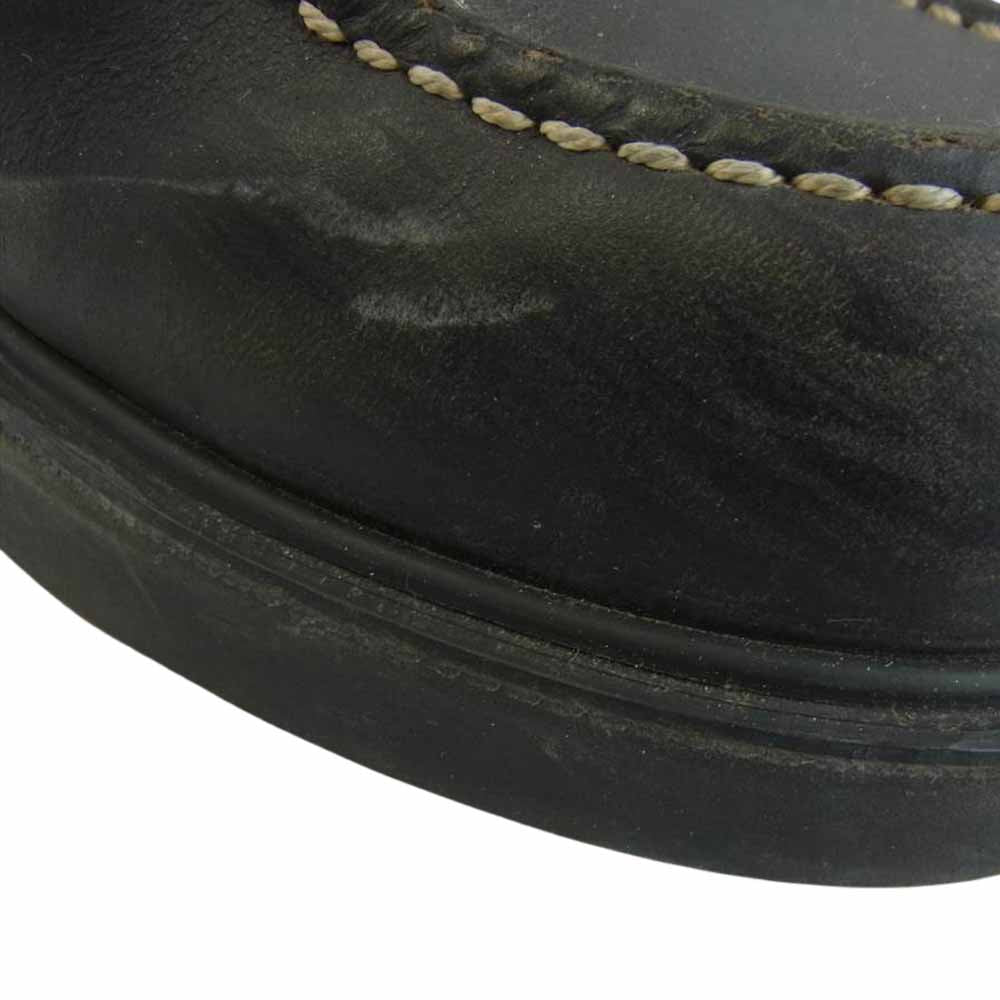 RED WING レッドウィング 8133 刺繍羽根タグ SUPER SOLE 6" MOC-TOE スーパーソール 6インチ モックトゥ ブーツ ブラック系 9 E【中古】