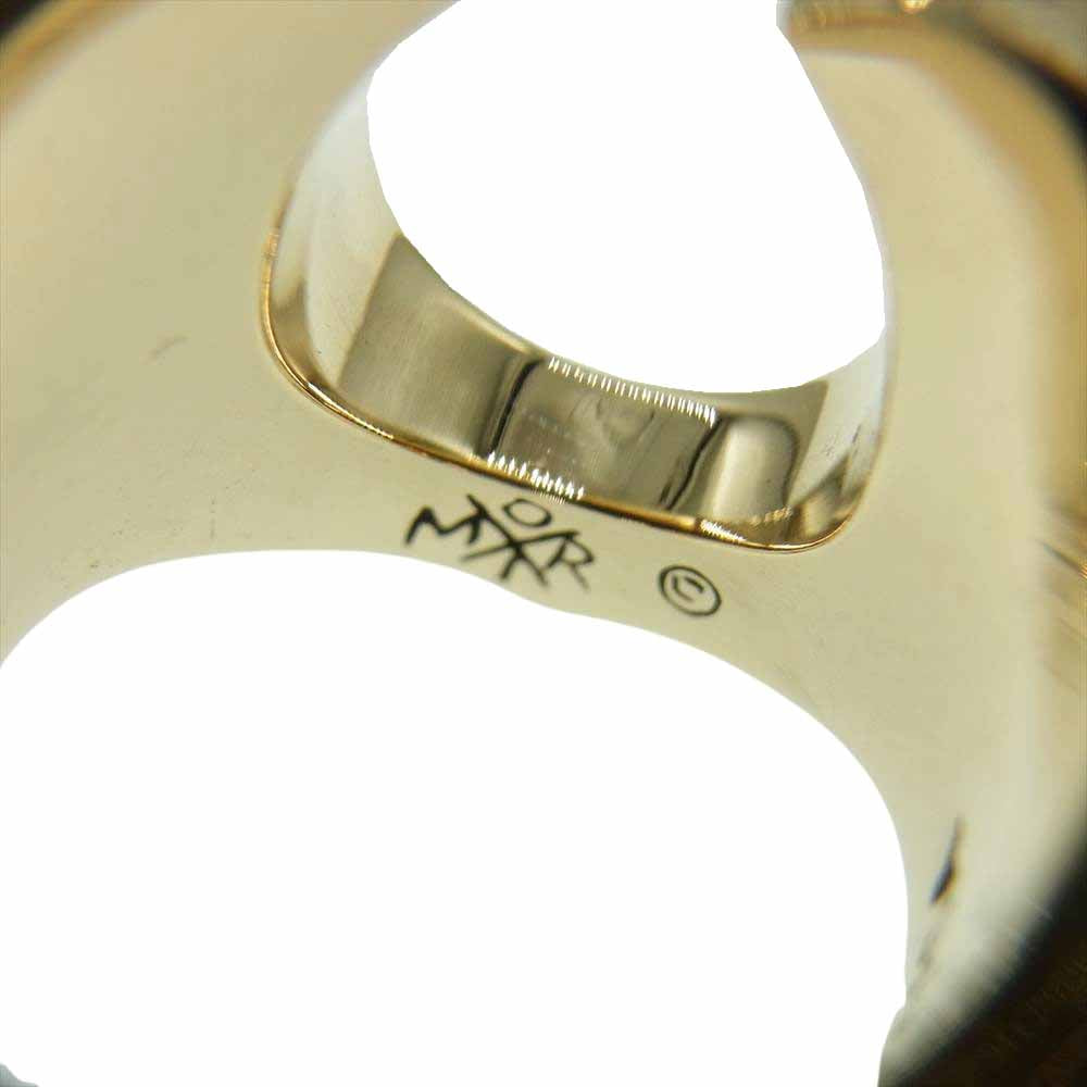 TENDERLOIN テンダーロイン 新品仕上げ済み T-H.S RING STONE 8K ダイヤ ホースシュー リング ゴールド系【極上美品】【中古】