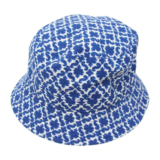 ボヘミアンズ 総柄 バケットハット ブルー系【中古】
