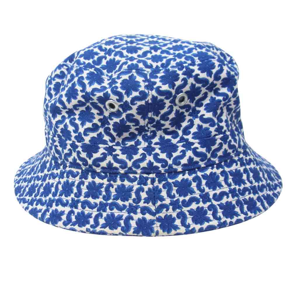 ボヘミアンズ 総柄 バケットハット ブルー系【中古】