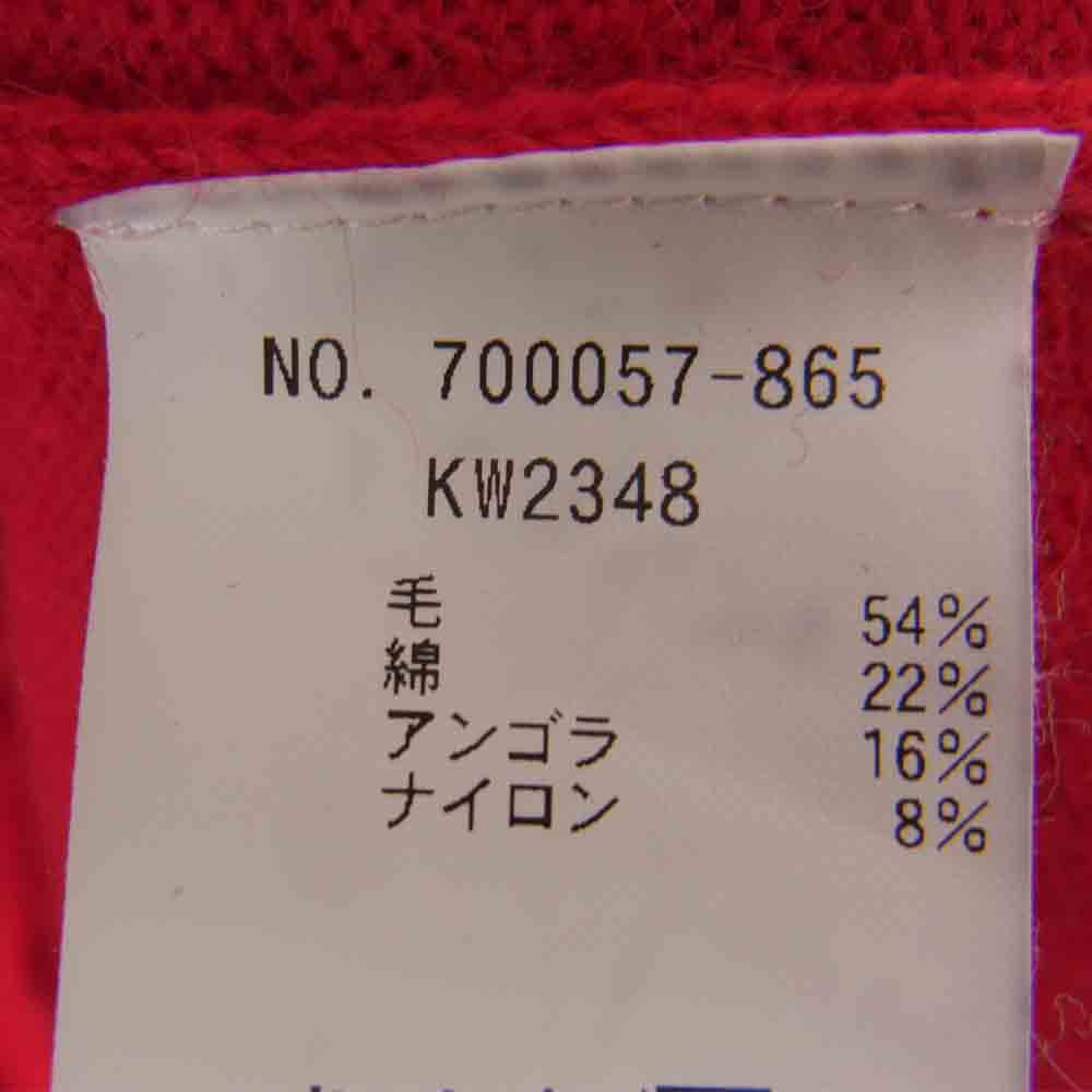 HOLLYWOOD RANCH MARKET ハリウッドランチマーケット ウール ニット セーター レッド系 2【中古】