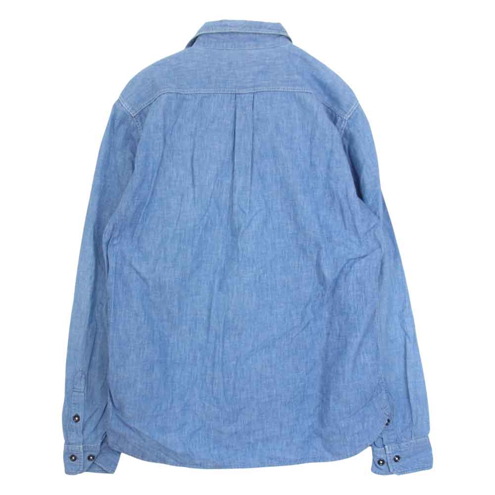 OMNIGOD オムニゴッド シャンブレー シャツ ブルー系 4【中古】