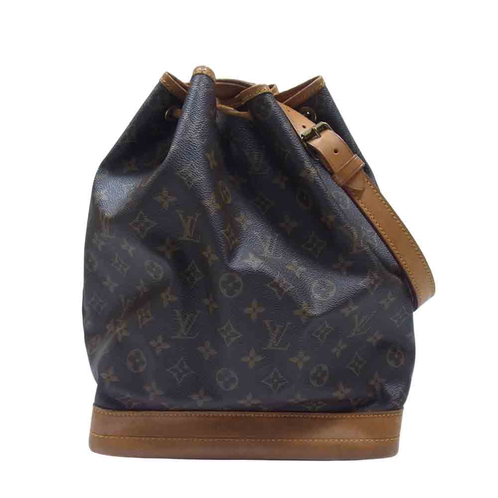 LOUIS VUITTON ルイ・ヴィトン M42224  モノグラム ノエ ショルダー バッグ ダークブラウン系【中古】