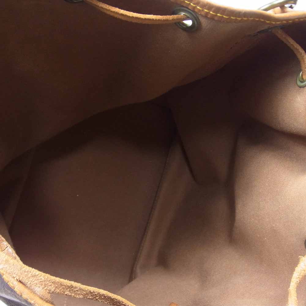 LOUIS VUITTON ルイ・ヴィトン M42224  モノグラム ノエ ショルダー バッグ ダークブラウン系【中古】