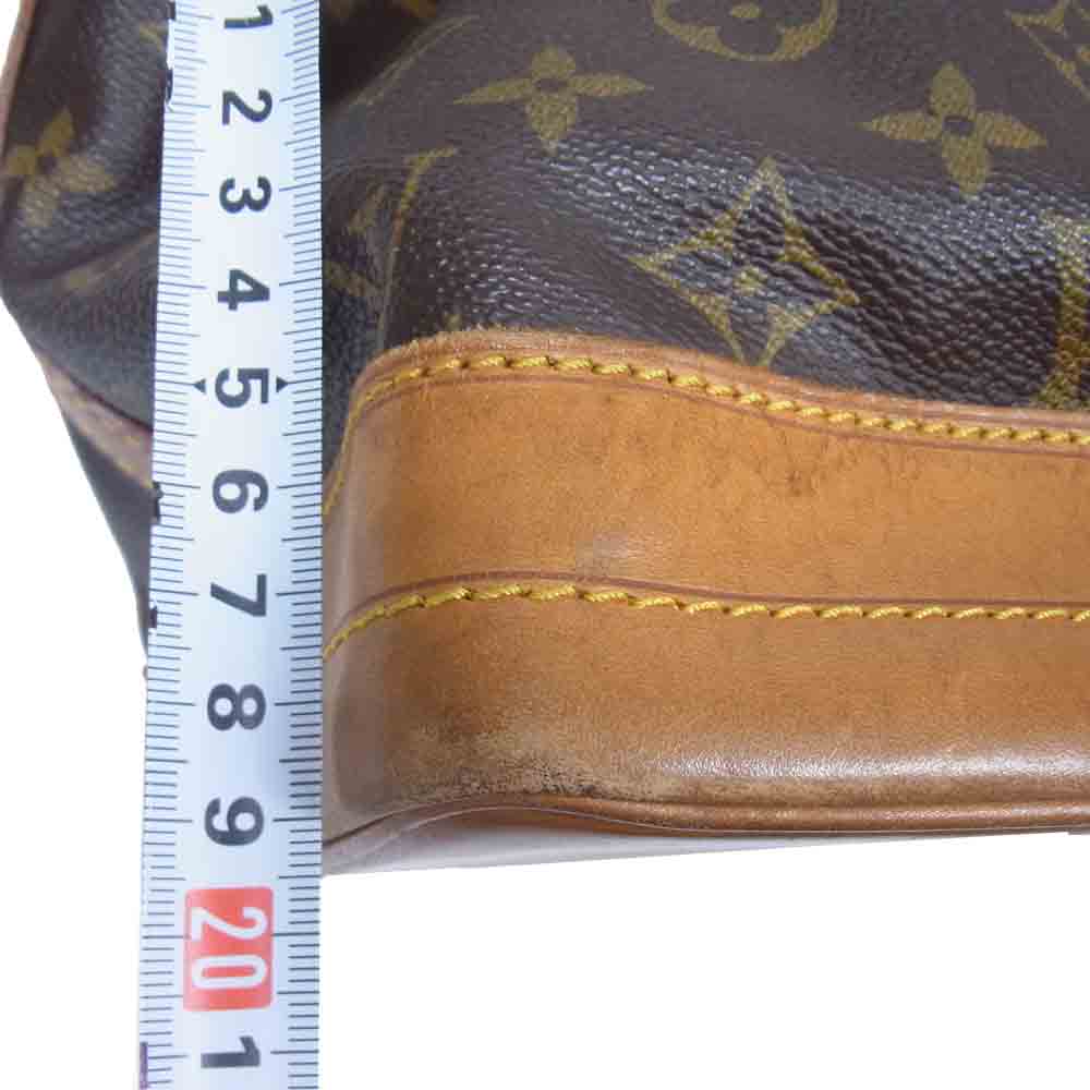 LOUIS VUITTON ルイ・ヴィトン M42224  モノグラム ノエ ショルダー バッグ ダークブラウン系【中古】