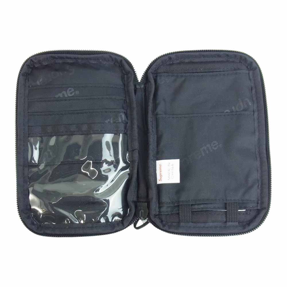 Supreme シュプリーム 19AW Small zip wallet スモール ジップ ウォレット ブラック系【新古品】【未使用】【中古】