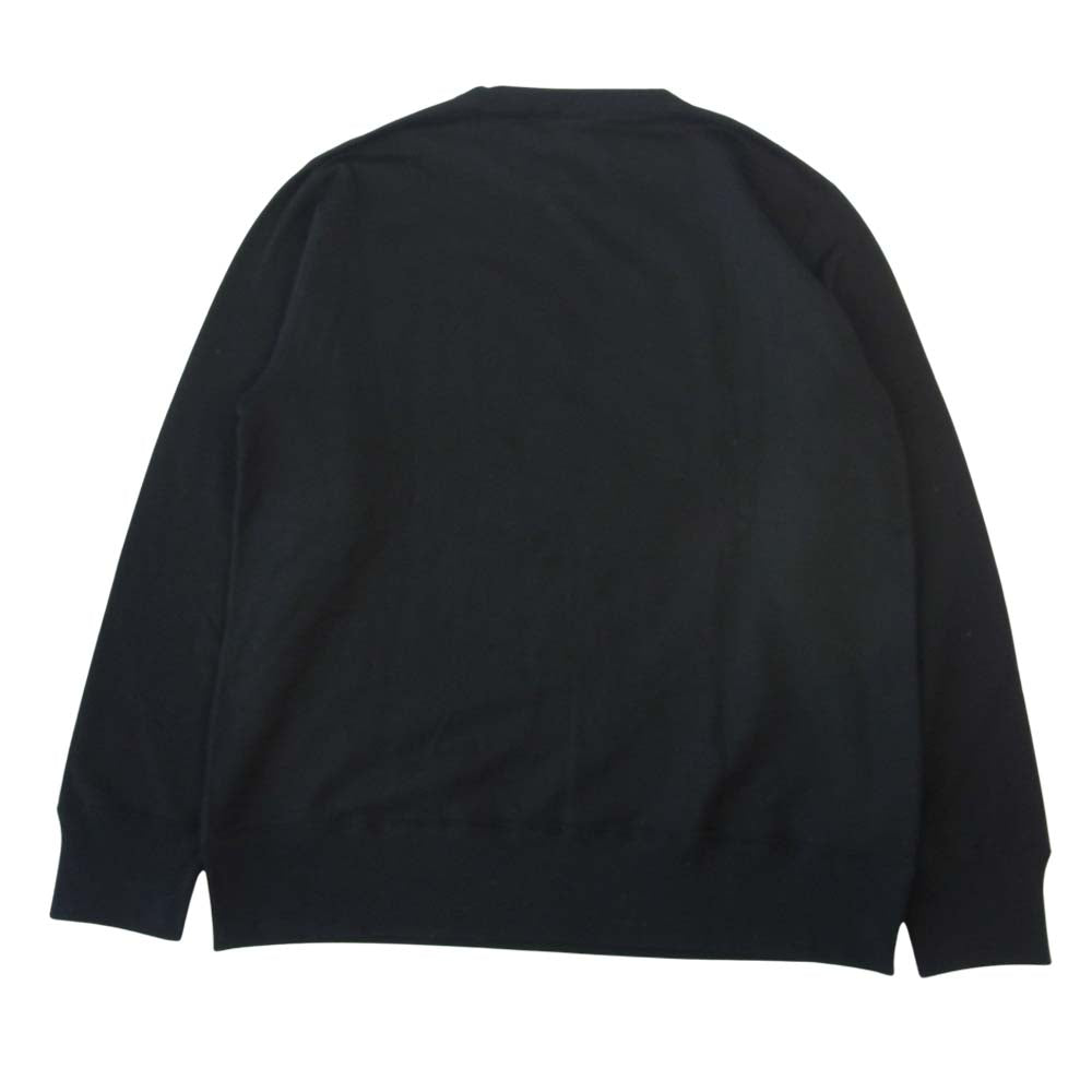 NUMBER(N)INE ナンバーナイン BI3NC006 GOTHAM CITY LARGE SWEATSHIRT ゴッサム シティ スウェット ブラック系 2【新古品】【未使用】【中古】