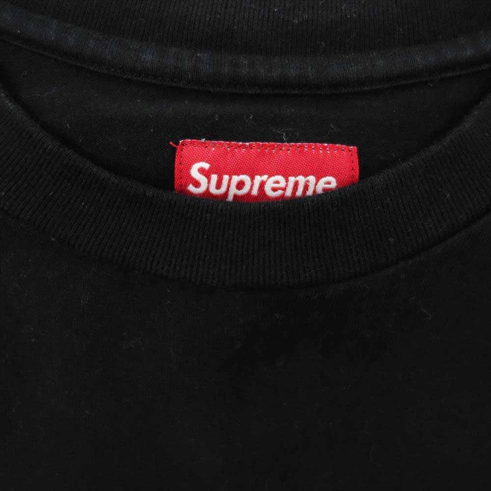Supreme シュプリーム 20SS Small Box L/S Tee スモール ボックス ロゴ 長袖 Tシャツ ブラック系 S【中古】