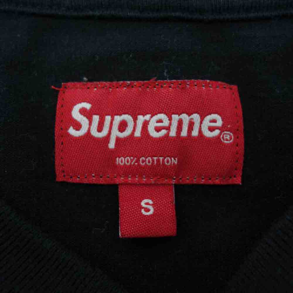 Supreme シュプリーム 20SS Small Box L/S Tee スモール ボックス ロゴ 長袖 Tシャツ ブラック系 S【中古】