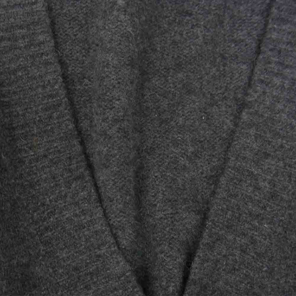 HERMES エルメス カシミヤ アルパカ混 ヴァルーズ ニット グレー系 L【美品】【中古】