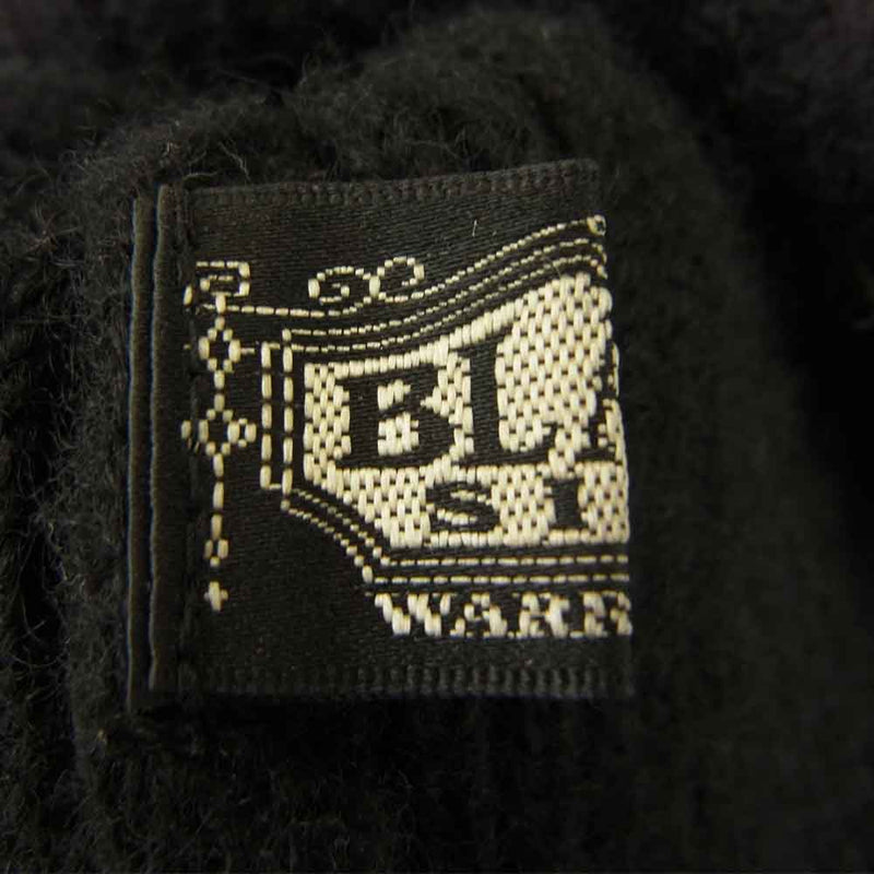 BLACK SIGN ブラックサイン ニット帽 ブラック系【中古】