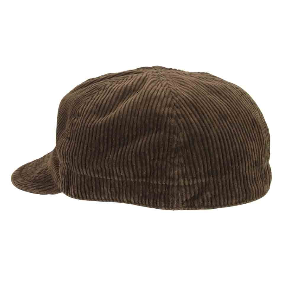 BLACK SIGN ブラックサイン Corduroy Mechanics Cap コーデュロイ メカニック キャップ ワーク キャップ ブラウン ブラウン系 L【中古】