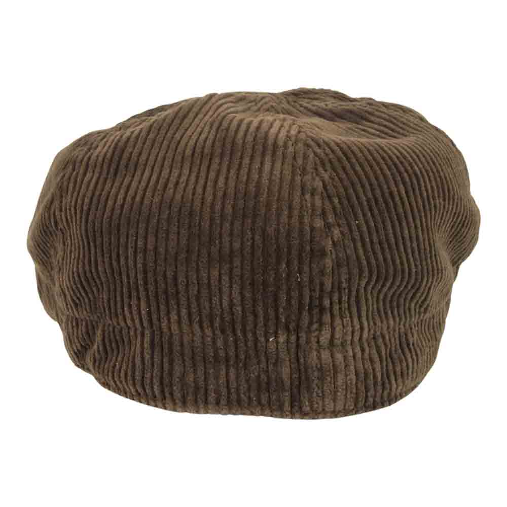 BLACK SIGN ブラックサイン Corduroy Mechanics Cap コーデュロイ メカニック キャップ ワーク キャップ ブラウン ブラウン系 L【中古】