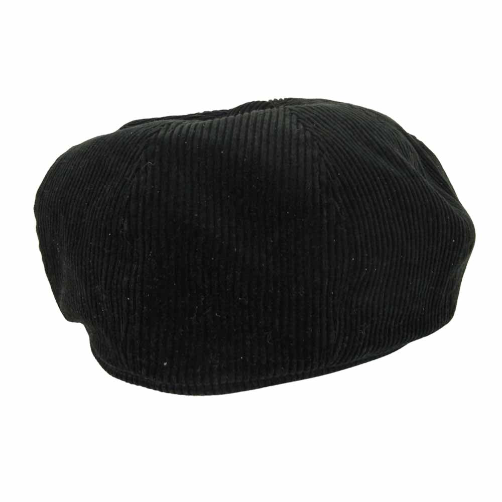 BLACK SIGN ブラックサイン Code CasBeret コーデュロイ ベレー帽 ブラック ブラック系 XL【中古】