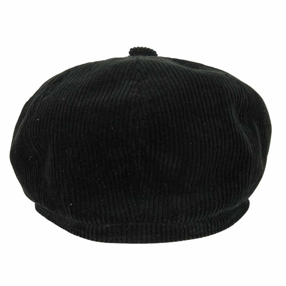 BLACK SIGN ブラックサイン Code CasBeret コーデュロイ ベレー帽 ブラック ブラック系 XL【中古】