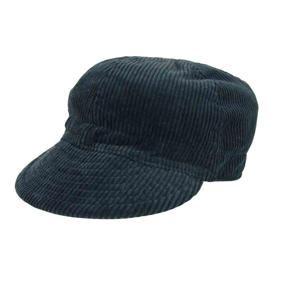 BLACK SIGN ブラックサイン Corduroy Mechanics Cap コーデュロイ メカニック キャップ ワーク キャップ ネイビー ネイビー系 L【中古】