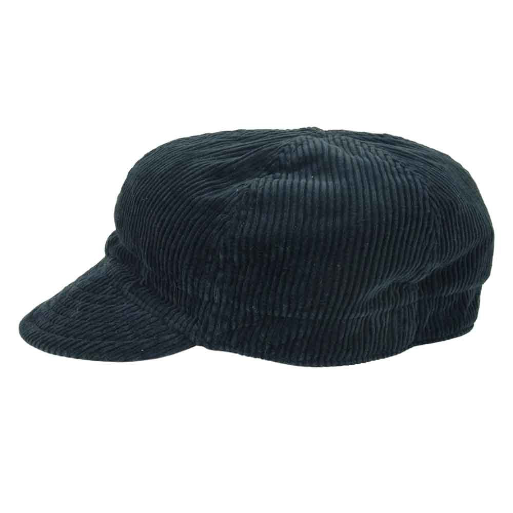 BLACK SIGN ブラックサイン Corduroy Mechanics Cap コーデュロイ メカニック キャップ ワーク キャップ ネイビー ネイビー系 L【中古】