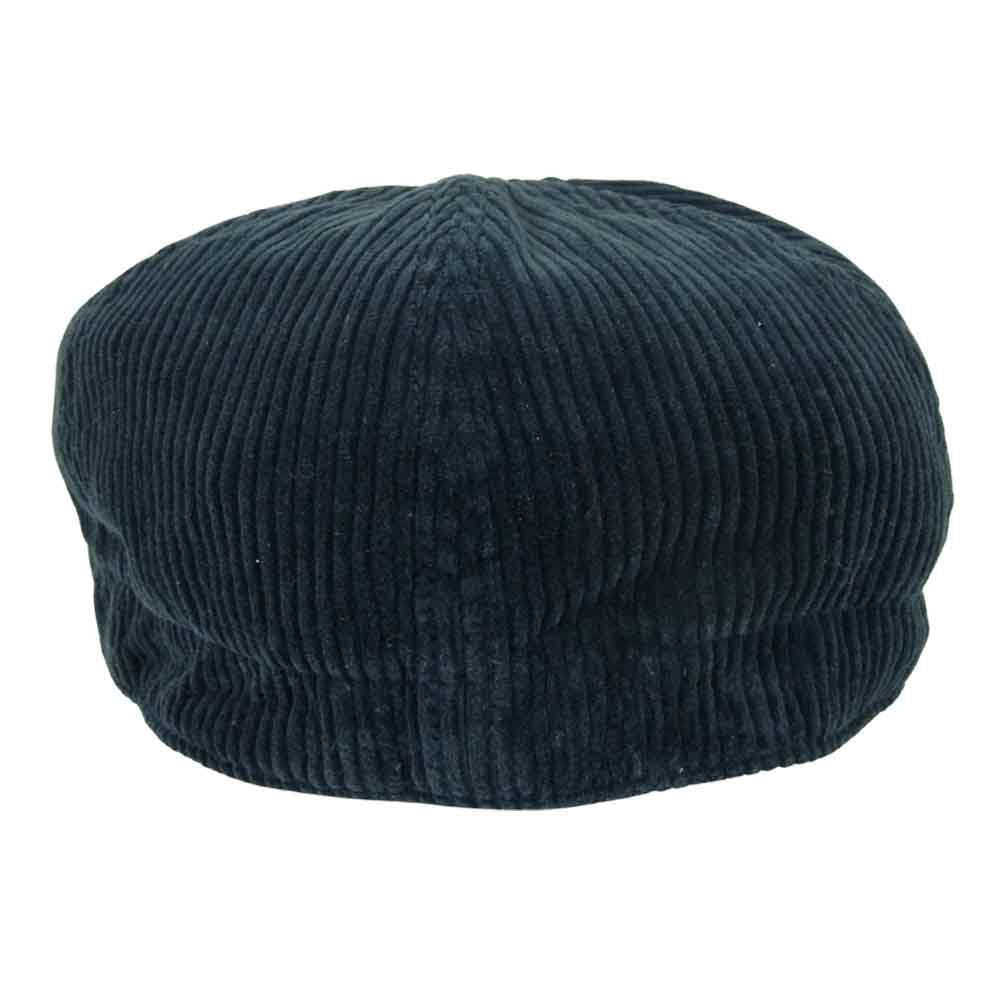 BLACK SIGN ブラックサイン Corduroy Mechanics Cap コーデュロイ メカニック キャップ ワーク キャップ ネイビー ネイビー系 L【中古】