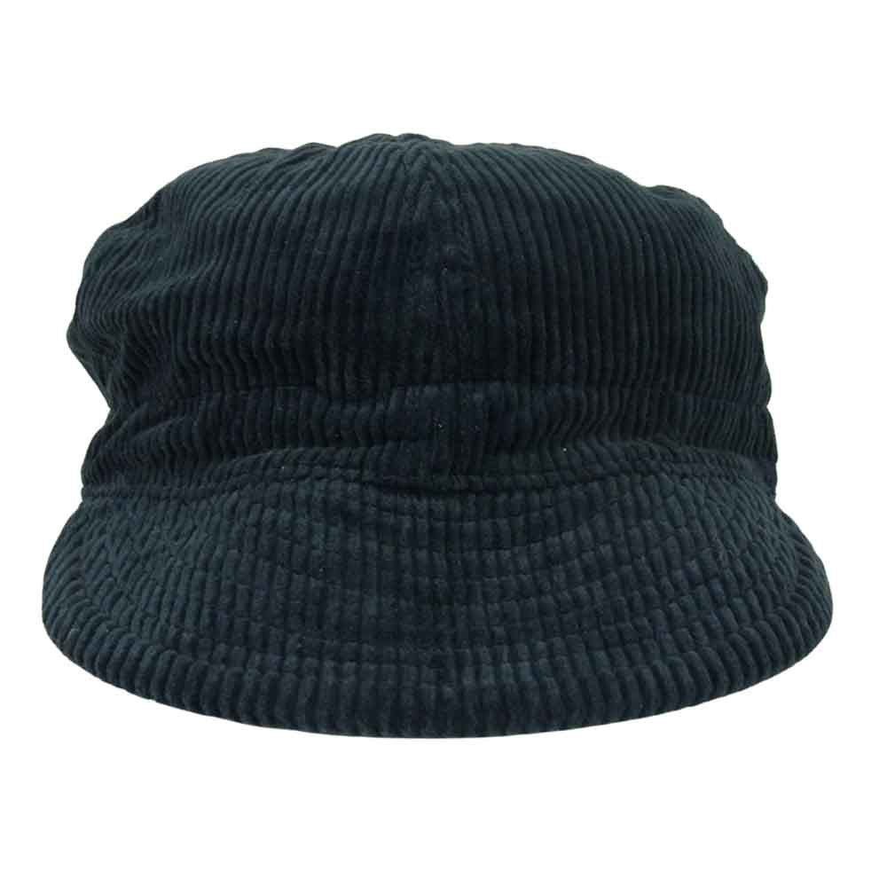BLACK SIGN ブラックサイン Corduroy Mechanics Cap コーデュロイ メカニック キャップ ワーク キャップ ネイビー ネイビー系 L【中古】