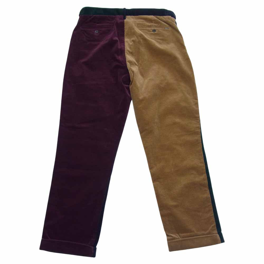 POLO RALPH LAUREN ポロ・ラルフローレン 国内正規品 クレイジーパターン サイドアジャスト コーデュロイ パンツ マルチカラー系 32【中古】