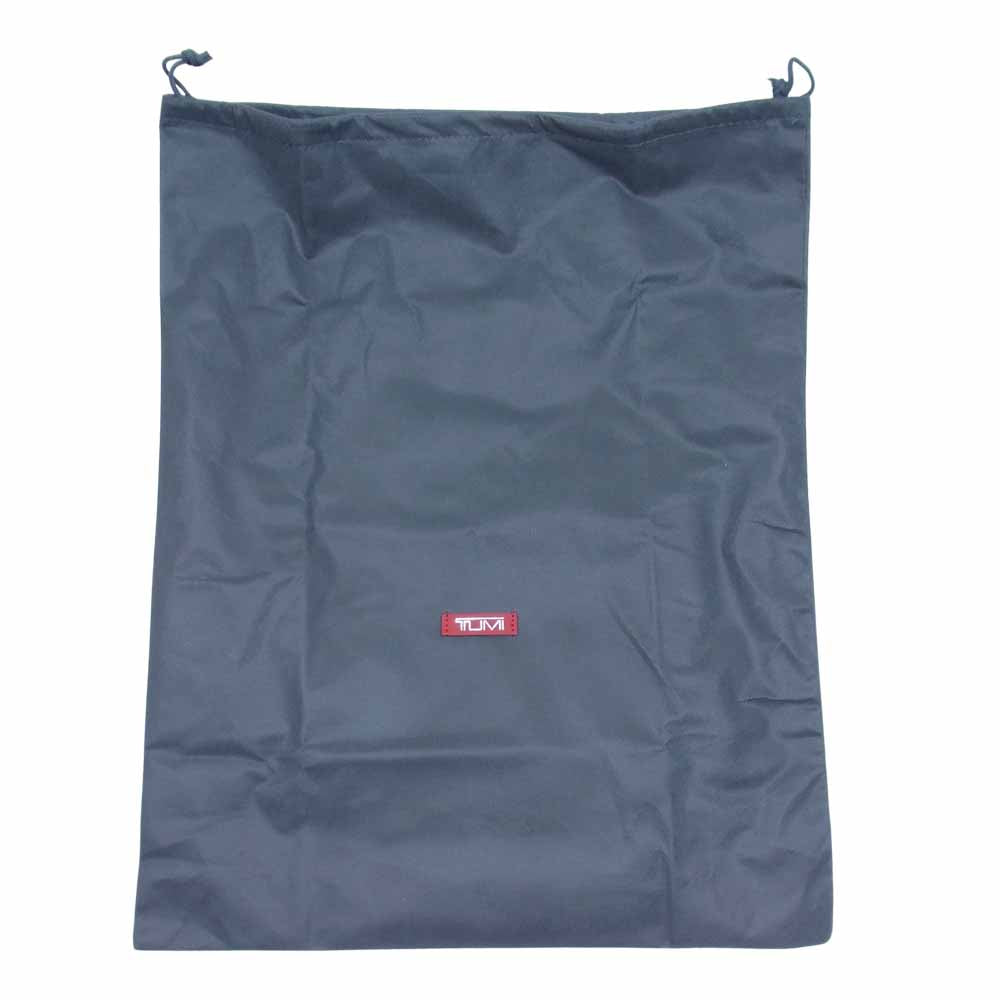 TUMI トゥミ 109708 COOPER BACKPACK HARRISON クーパー バックパック ハリソン グレインレザー リュック ブラック系【中古】