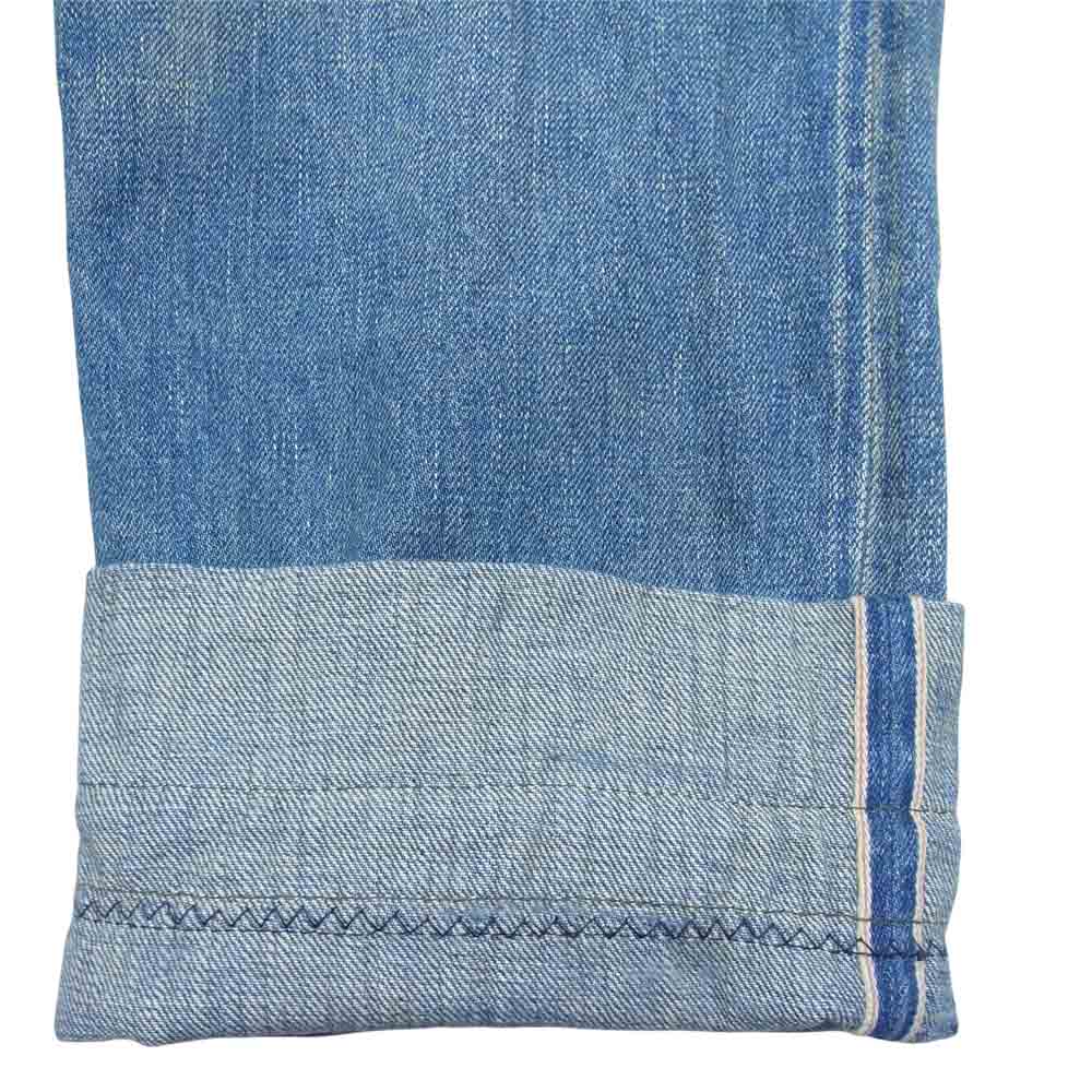 JUNYA WATANABE COMME des GARCONS ジュンヤワタナベコムデギャルソン Denim XF-P014 AD2020  再構築 コットン セルビッチ 製品加工 パッチワーク デニム パンツ インディゴブルー系 S【美品】【中古】