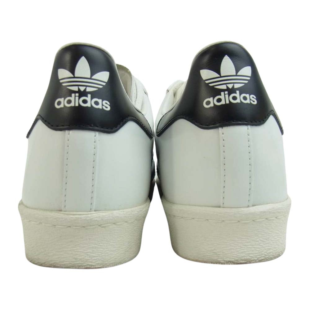 PRADA プラダ × ADIDAS 20SS FW6680 SUPERSTAR アディダス スーパースター ローカット スニーカー ホワイト系 26.5cm【中古】