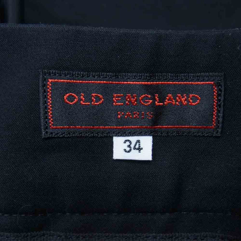 OLD ENGLAND オールドイングランド スラックス パンツ レディース ブラック系 34【中古】
