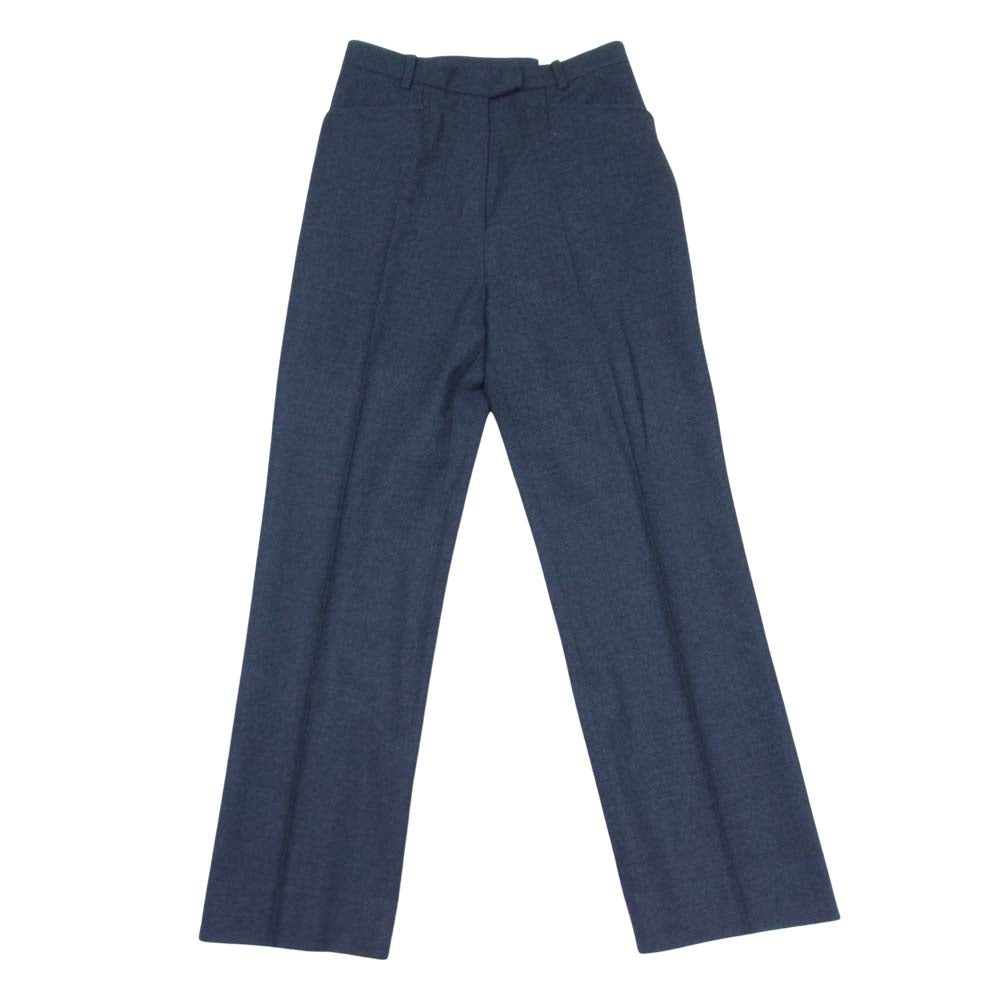 OLD ENGLAND オールドイングランド ウール スラックス パンツ レディース チャコール系 36【中古】