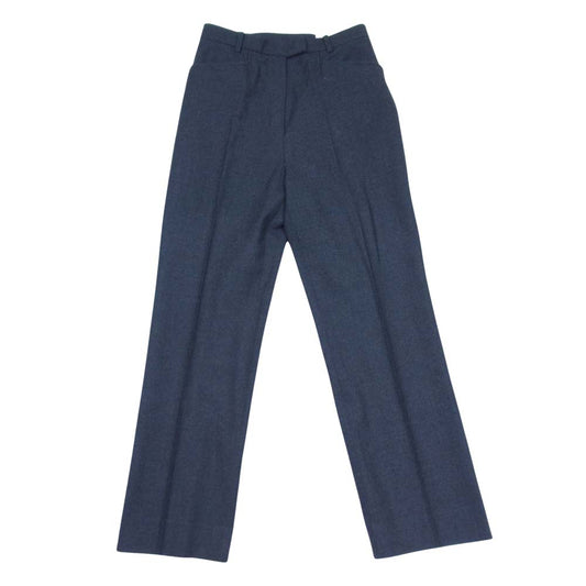 OLD ENGLAND オールドイングランド ウール スラックス パンツ レディース チャコール系 36【中古】