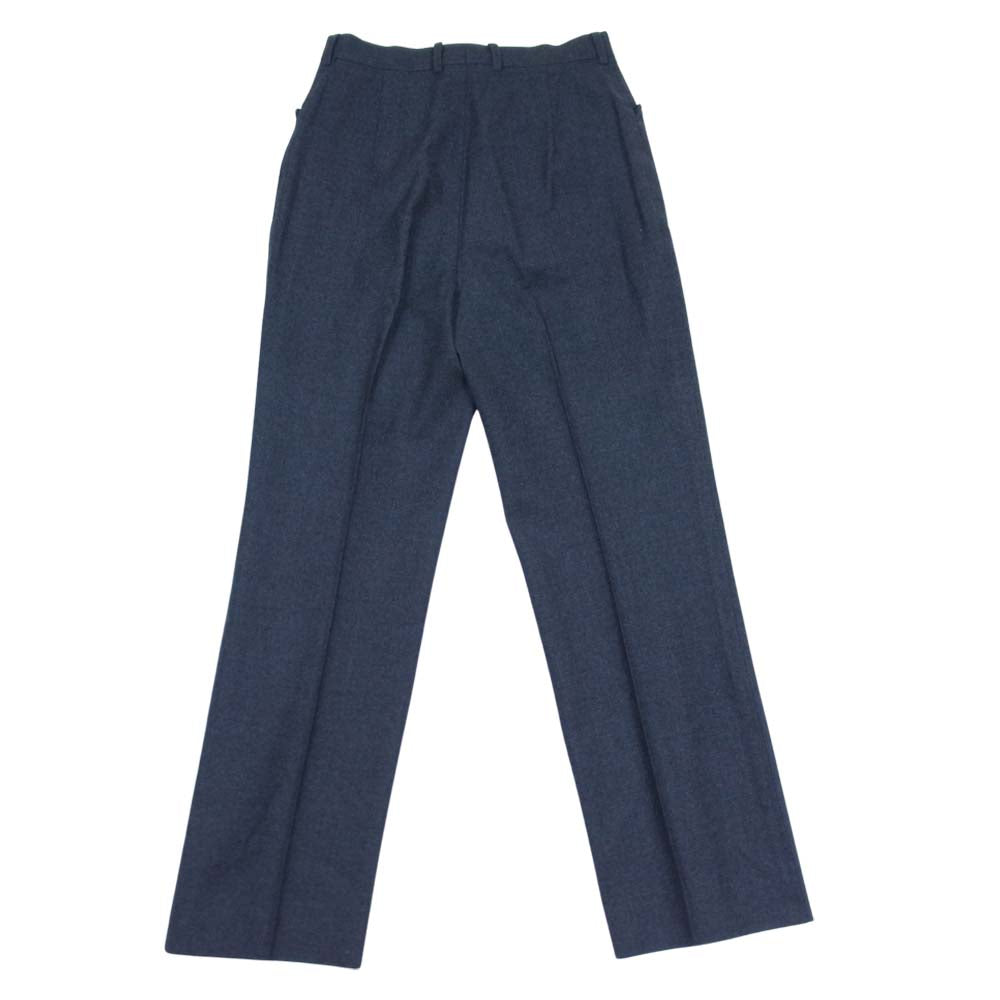 OLD ENGLAND オールドイングランド ウール スラックス パンツ レディース チャコール系 36【中古】