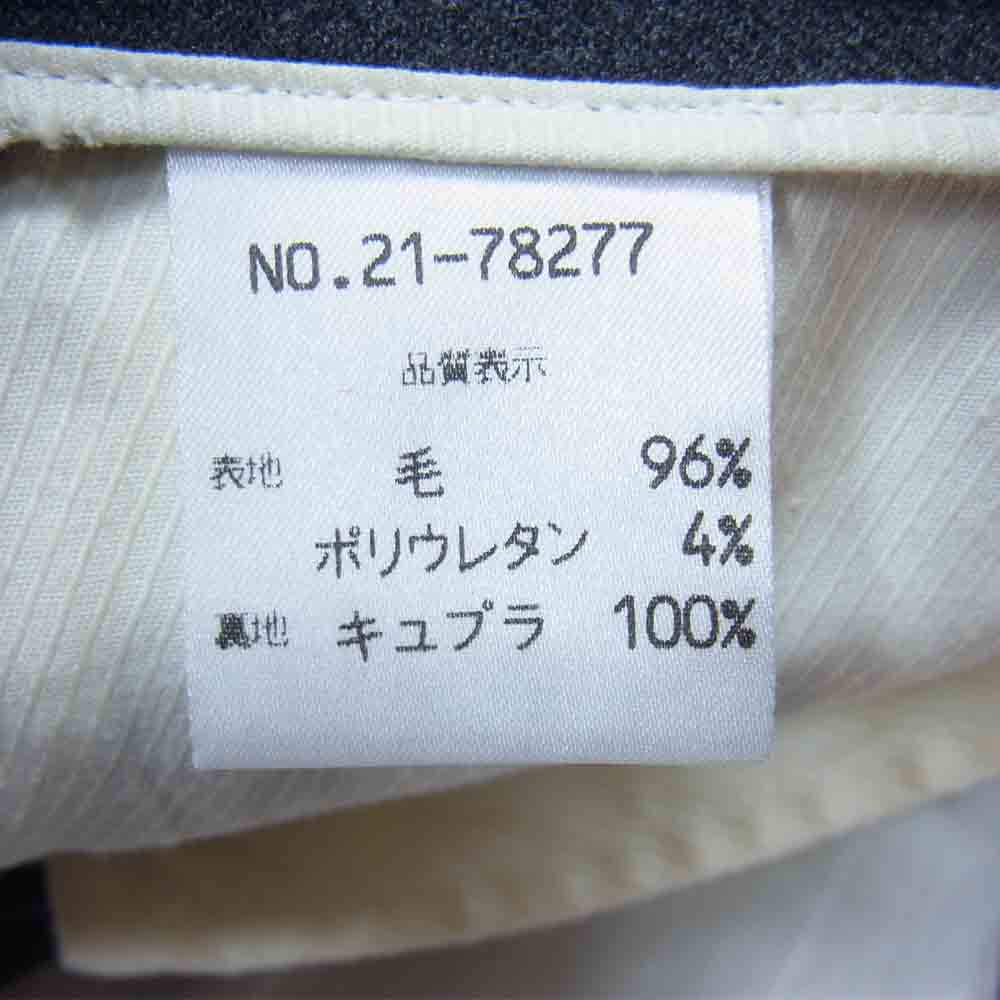 OLD ENGLAND オールドイングランド ウール スラックス パンツ レディース チャコール系 36【中古】