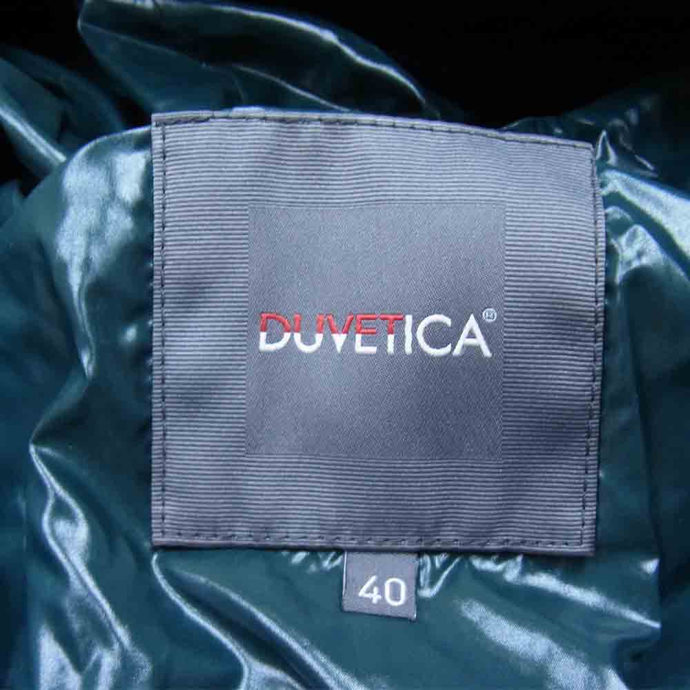 DUVETICA デュベティカ ACE アチェ ロング ダウン ジャケット レディース ブラック系 40【美品】【中古】