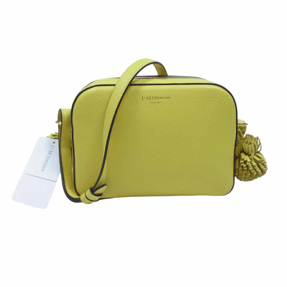 J&M Davidson ジェイアンドエムデヴィッドソン 国内正規品 LIBERTA リベルタ レザー ショルダー バッグ ACACIA YELLOW【新古品】【未使用】【中古】