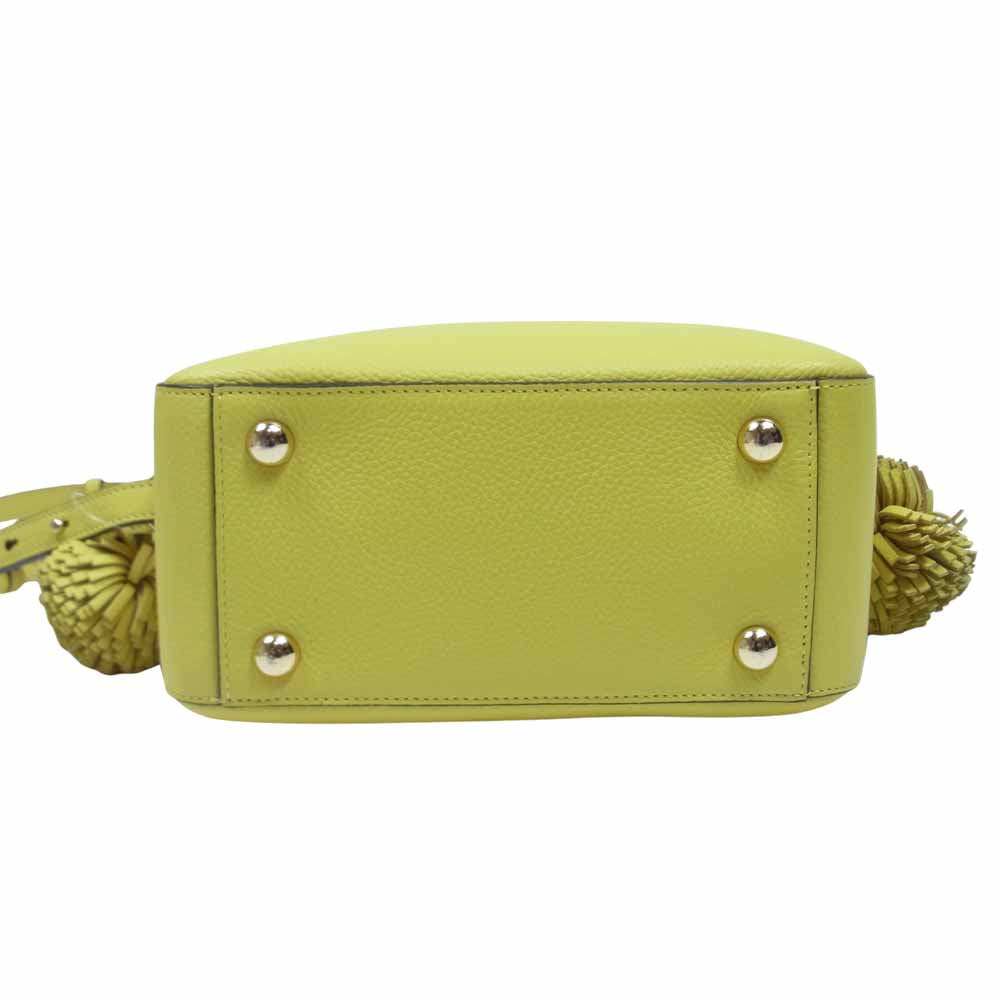 J&M Davidson ジェイアンドエムデヴィッドソン 国内正規品 LIBERTA リベルタ レザー ショルダー バッグ ACACIA YELLOW【新古品】【未使用】【中古】