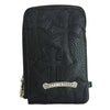 CHROME HEARTS クロムハーツ（原本無） セメタリークロス カードケース ブラック系【中古】