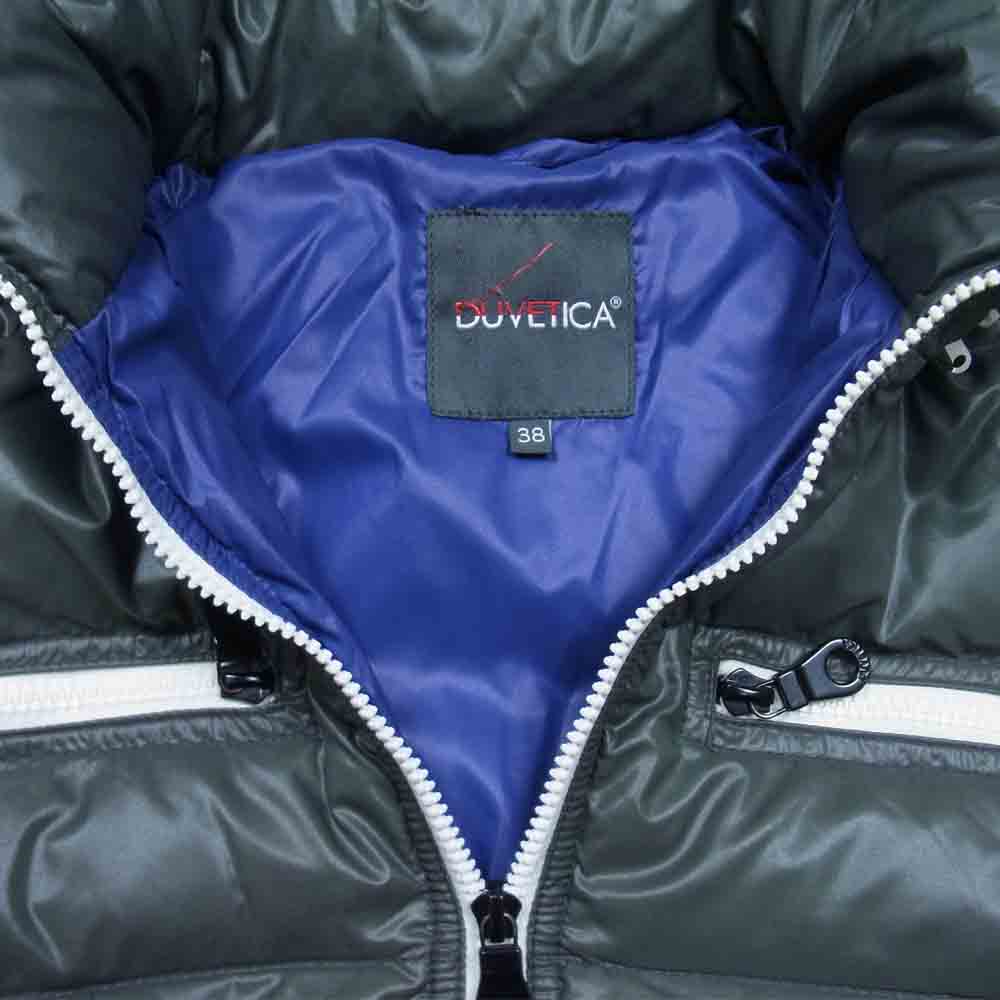 DUVETICA デュベティカ Egeria エゲリア ダウン ジャケット レディース モスグリーン系 38【中古】