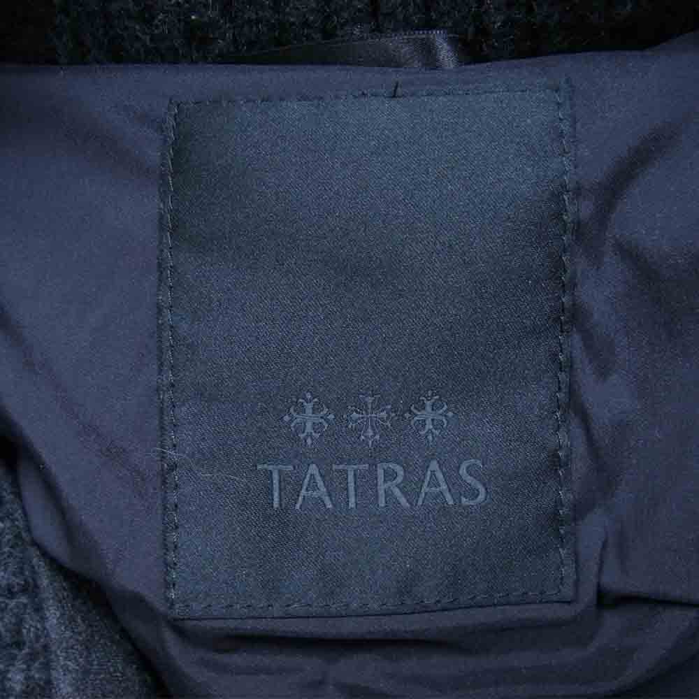 TATRAS タトラス LTA18A4572 LUSERA ルセラ フーデッドダウンベスト レディース ダークグレー系 2【美品】【中古】