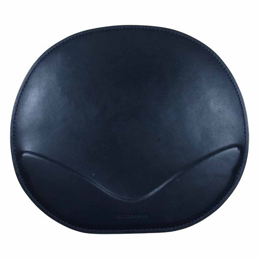 WILDSWANS ワイルドスワンズ MILLER 革製 フルレザー マウスパッド ブラック系【中古】