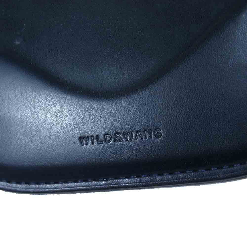 WILDSWANS ワイルドスワンズ MILLER 革製 フルレザー マウスパッド ブラック系【中古】
