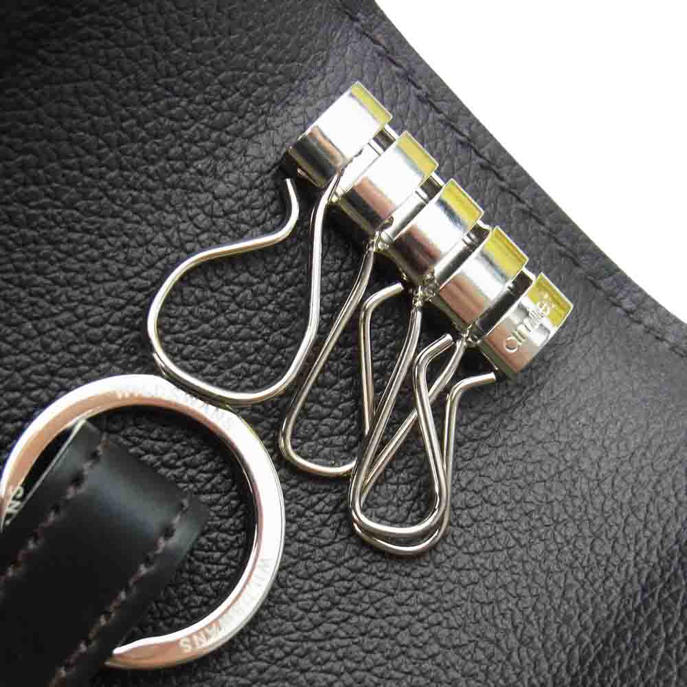 WILDSWANS ワイルドスワンズ SP CLIPPER II コードバン イングリッシュブライドル クリッパー 2 レザー 4連 キーケース  ブラック系【新古品】【未使用】【中古】