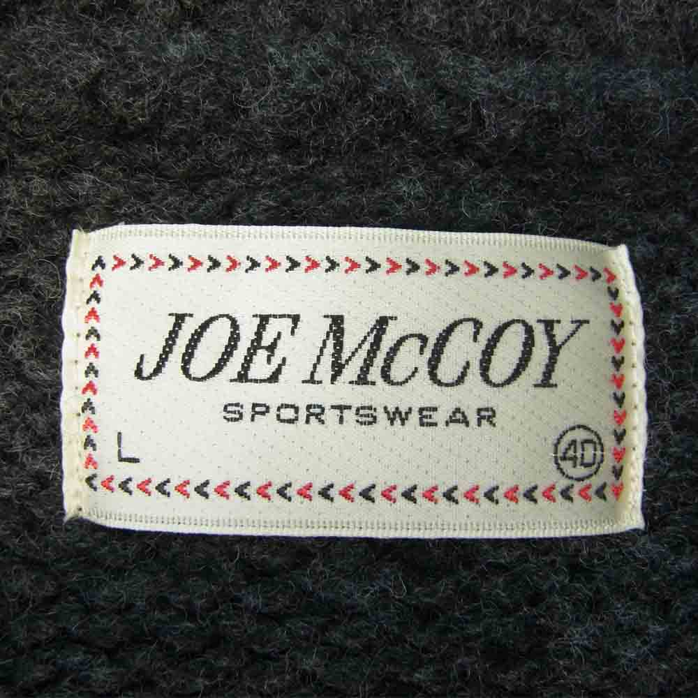 The REAL McCOY'S ザリアルマッコイズ JOE McCOY COWICHAN SWEATER WOLF カウチンセーター ウルフ グレー系 40【中古】